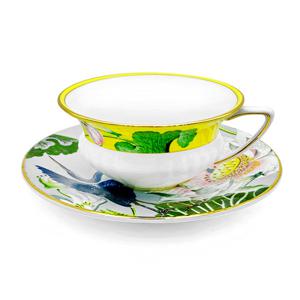 웨지우드 원더러스트 워터릴리 티컵앤소서