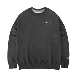 챔피온 그래픽 스몰로고 스웨트셔츠 맨투맨 차콜