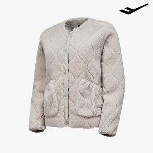 [프로스펙스]여성 플리스 퀄팅 자켓 집업 후리스 뽀글이 양털 트레이닝복 상의 PS3WJ24W721