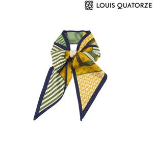 [루이까또즈 스카프] 울 실크 미니스카프 그랑레테르 그린 (1DSL702GR) 1DSL702GR