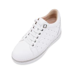 [에스콰이아(여성화)]여성 6cm 발편한 포인트 밴드끈 스니커즈-PFDFHZ769WH