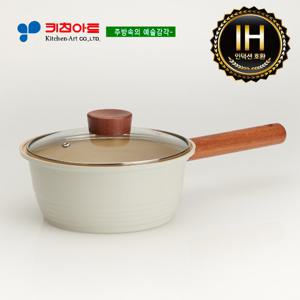 키친아트 베이직(IH) 인덕션세라믹냄비 18CM편수