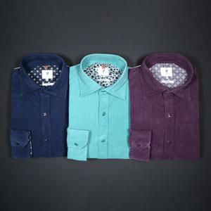 [예작] 세련된 코듀로이 슬림핏 셔츠 3종 택1 (YJ4WUA744 NY외) YJ4WUA744