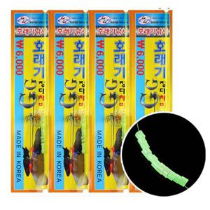 씨타임 GG 호래기 장대채비 국산 바늘 낚시 채비