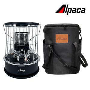 [KC인증] 알파카 캠핑난로 TS-77S 세트 블랙 세라믹상판(수납가방포함)
