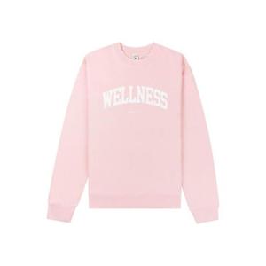 스포티앤리치 긴팔 티셔츠 WS067S412WB BALLET WHITE DOM