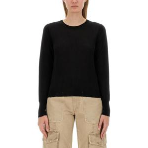 골든구스 메리노 울 스웨터 GWP00952 P000665 90100 BLACK DOM