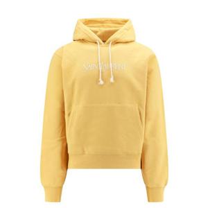 생로랑 후드 티셔츠 779611Y36SW7290 YELLOW DOM