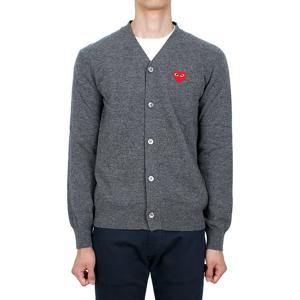 [꼼데가르송] 레드 와펜 울 가디건(P1N008) (AX N008 051 3)