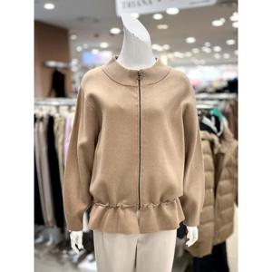 소고 세이브존01 밑단 스트링 니트 집업 재킷 AI4GA01