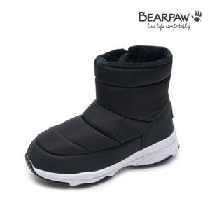 [베어파우(슈즈)]LOIS 아동패딩부츠K165001QDK 블랙2.5센