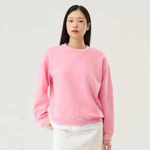 [르꼬끄공식] [50% OFF] 유니 시그니처 다잉 루즈핏 맨투맨 (QQ123LFS15)