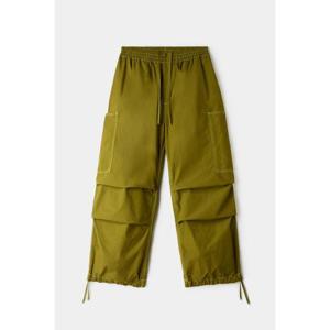 써네이 카고 팬츠 SUNM241PRPN012OL OLIVE GREEN DOM