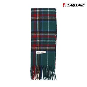 [스콰즈]스콰즈 머플러 울 스카프 체크 목도리 SDRM022