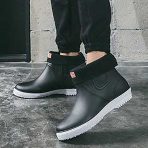 실용 남자 레인 부츠 털부츠 방한 겨울 눈길 여행