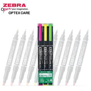 제브라 마카 형광펜 옵텍스 케어 3색 세트 WKCR1-