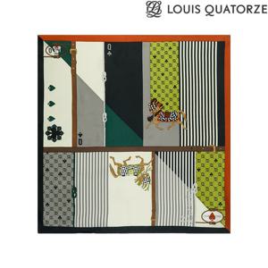 [루이까또즈(스카프)]SA-2WSM372GR 실크 미니스카프 루이지에 그린