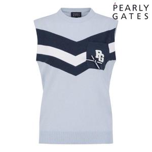 파리게이츠 (521E1SV301BL) 여성 쉐브론 원 포켓 니트 베스트