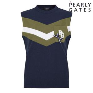 파리게이츠 (521E1SV301NA) 여성 쉐브론 원 포켓 니트 베스트