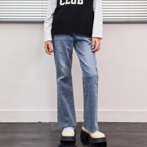 [오션스카이]여아 부츠컷 밴딩 데님팬츠-EAJG2352B0D