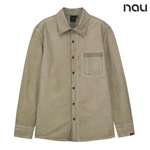 나우  (1NUYSS3002_BE) M 다잉옥스포드셔츠R BEIGE