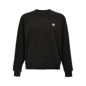 겐조 해피 타이거 자수 코튼 스웨트셔츠 FF5 5SW262 4MF 99J BLA