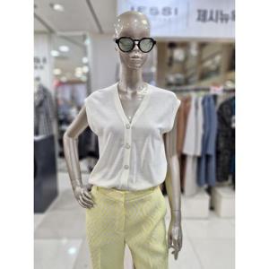 제시뉴욕 세이브존04 울100%브이넥 니트조끼 DE15KV5180PP