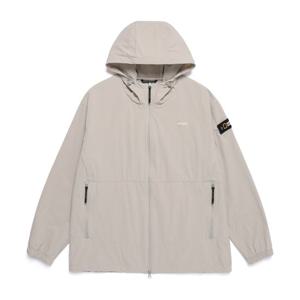 내셔널지오그래픽 N252UFT840 아델리 경량 우븐 후드 풀집업 AGATE GREY