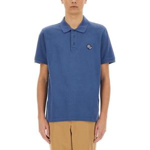 겐조 폴로 티셔츠 FF5 5PO542 4PU 67 BLUE DOM