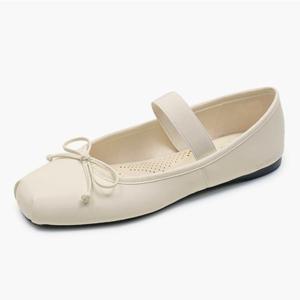 [베어파우(슈즈)]ODETTE 여성 플랫슈즈 메리제인 단화 아이보리 K2815030RA-W 1CM