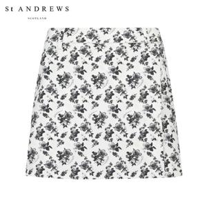 [세인트앤드류스] 여성 트로피컬 플라워 프린트 스커트 821C2PN362_WH