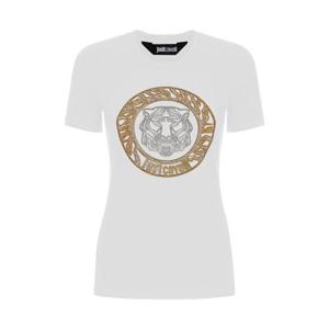 저스트까발리 반팔 티셔츠 76PAHE08 CJ112003 White