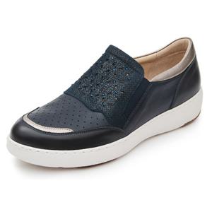 [금강 구두] 금강제화 랜드로바LANSLH4218WG2 여성 펀칭 핫픽스 여름 슬립온 스니커즈 LANSLH4218G2