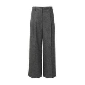 아떼 바네사브루노 여성 24FW 다크그레이 울캐시 원턱 와이드 슬랙스 VLPA4D419G3