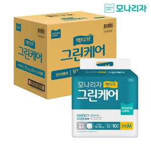 모나리자 액티브 그린케어 언더웨어 중형 10매 8팩
