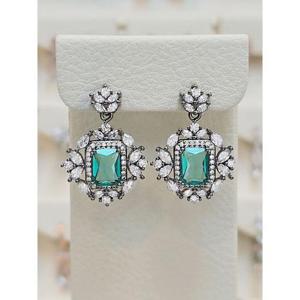 볼라레 세이브존03 볼라레 루세오 에메랄드큐빅 드롭귀걸이 AGSSS1713A