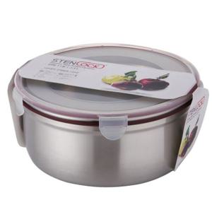 스텐락 카네이션 원형 11호 3.3L 스텐레스밀폐용기 스텐락용기 밀폐통 보관용기 스텐용기 스텐보관 밀폐스