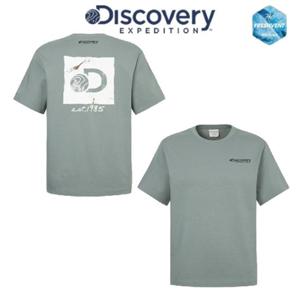 [디스커버리] ([디스커버리) 25SS 여름 남여공용 DXRS8R053MTL 프레시벤트 워싱 박스 로고 반팔티셔츠 DXRS8R053