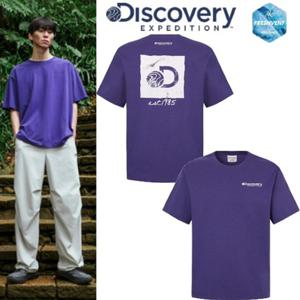 [디스커버리] 2025S S 여름 DXRS8R053PPS 프레시벤트 워싱 박스 로고 반팔티셔츠 남여공 DXRS8R053