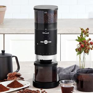위즈웰 커피그라인더 WSG-9400 전동 원두분쇄기 커피밀 40단계 조절 G