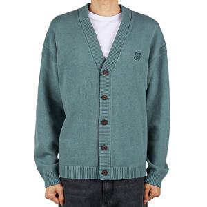 메종키츠네 남성 볼드 폭스헤드 컴포트 가디건 소프트틸 OM00502KT1099 0080