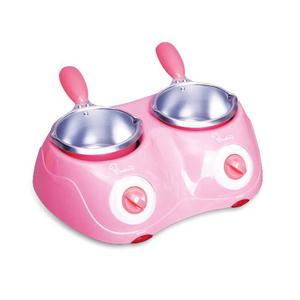 가정용 초콜렛 치즈퐁듀기계 초콜릿 중탕기 2구 핑크 초콜렛퐁듀 초콜렛만들기 치즈퐁듀기계 가정용퐁듀기