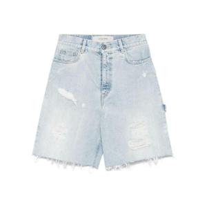골든구스 데님 숏팬츠 GWP02078 P00185050134 Cloud blue