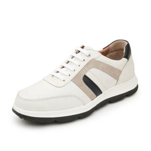 랜드로바 남성 캐주얼 러너 스니커즈 LANOXH3616화이트 .3cm