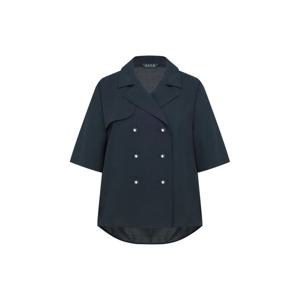 [린(의류)]LGBLPF8900(펠레인 더블버튼 블라우스)