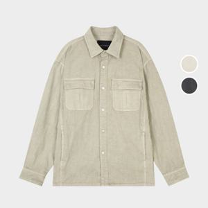 [버커루]남녀공용 오버핏 워싱 셔츠 자켓 B245Z0150P