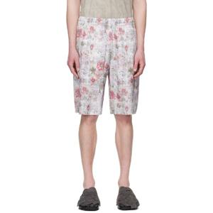 디젤 반바지 블루   핑크 P 레이즈 쇼츠 251001M193006