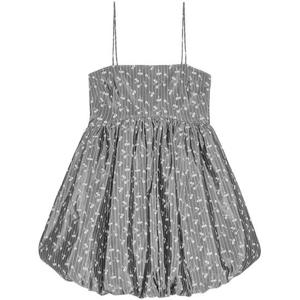 가니 숏 원피스 W0025207 SMOKED PEARL DOM