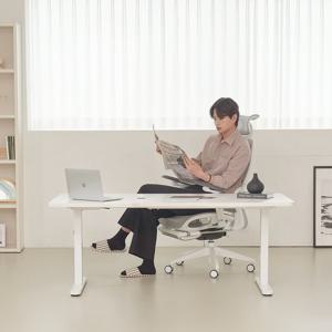 에이픽스 듀얼 모터 전동 3단 높이조절 스탠딩 모션데스크 MD303D 1600