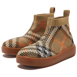 25SS 키즈 여성 체크 삭스 스니커즈 베이지 8099962